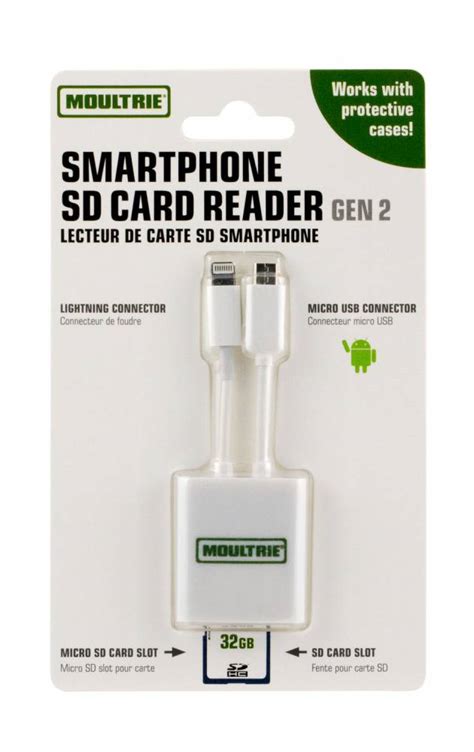 moultrie smart phone sd card reader iphone & android|moultrie card reader download.